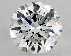 1.01 Carat H-SI1 Excellent Cut Round Diamond