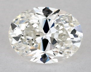 1.00 Carat H-IF Oval Cut Diamond