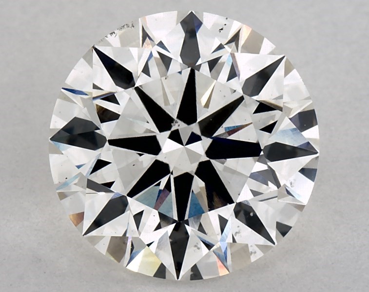 4.52 carat round diamond, H VS2