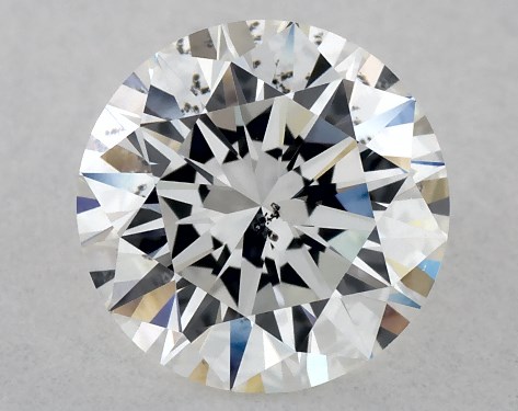 GIA 1.00 Carat F-SI2 Very Good Cut Round Diamond