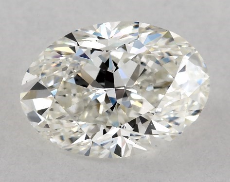 GIA 1.00 Carat H-VS1 Oval Cut Diamond