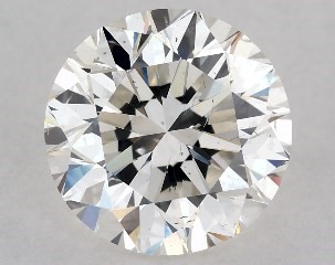 2.01 Carat I-SI1 Very Good Cut Round Diamond