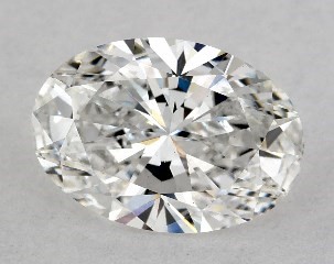 Lab-Created 1.54 Carat E-VS1 Oval Cut Diamond