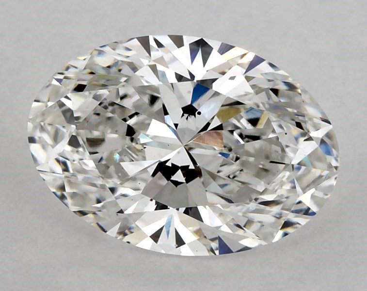 3.51 carat oval diamond, G VS2