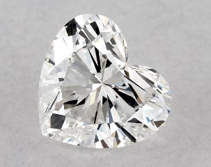 0.30 Carat F-SI1 Heart Shaped Diamond