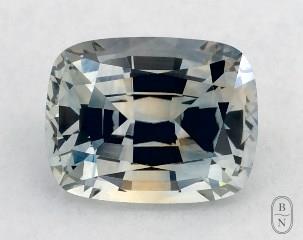 This 0.70 Cushion Green Sapphire is sold exclusively by Blue Nile 