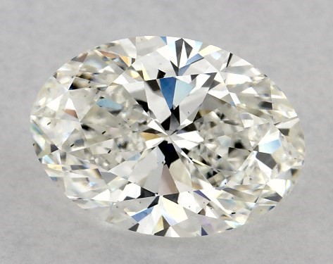 GIA 2.21 Carat G-VS1 Good Cut Oval Lab-Grown Diamond