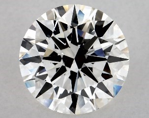 Lab-Created 2.08 Carat G-VS1 Excellent Cut Round Diamond