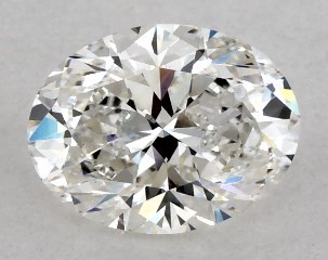 1.00 Carat H-VS2 Oval Cut Diamond