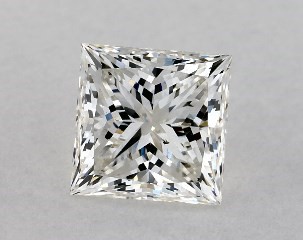 1.02 Carat I-SI1 Princess Cut Diamond