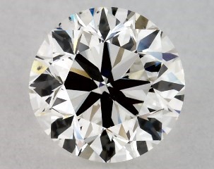 1.00 Carat H-SI1 Good Cut Round Diamond