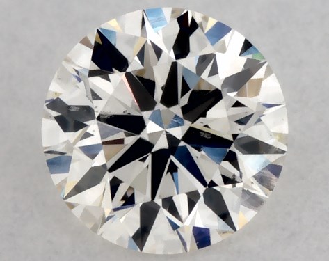 GIA 0.30 Carat J-SI1 Excellent Cut Round Diamond