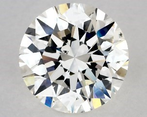 2.07 Carat I-SI1 Excellent Cut Round Diamond