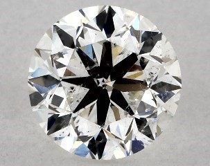 1.01 Carat I-SI2 Very Good Cut Round Diamond