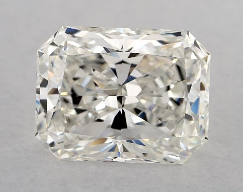 GIA 4.33 Carat H-VS1 Ideal Cut Radiant Diamond