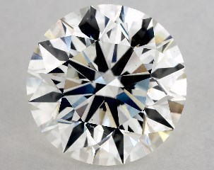 4.09 Carat I-SI1 Excellent Cut Round Diamond