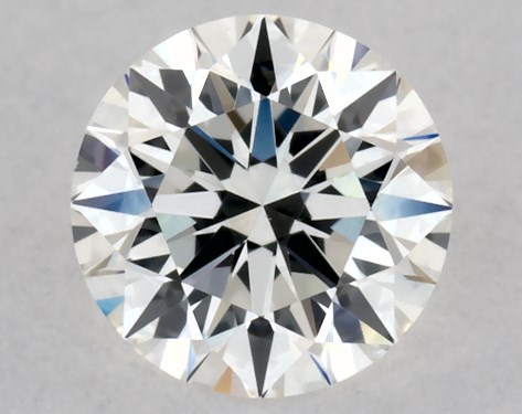 0.33 Carat H-VS1 Excellent Cut Round Diamond