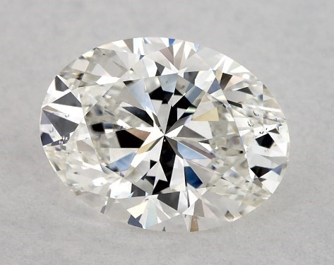 GIA 1.00 Carat G-VS2 Very Good Cut Oval Diamond
