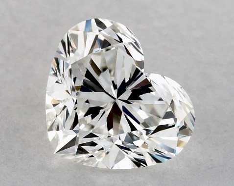 GIA 1.01 Carat H-VS2 Heart Shaped Diamond