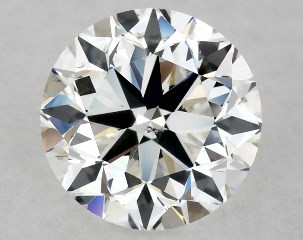 1.01 Carat H-SI1 Very Good Cut Round Diamond