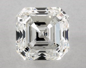 1.00 Carat H-VS1 Asscher Cut Diamond