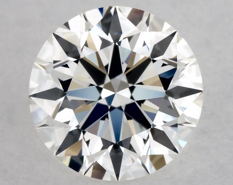 GIA 0.51 Carat H-VVS2 Excellent Cut Round Diamond