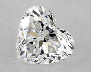 0.30 Carat G-SI1 Heart Shaped Diamond