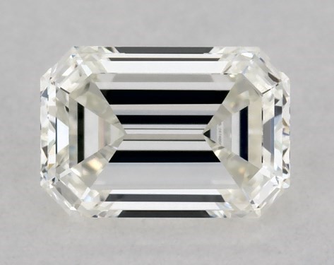 GIA 0.31 Carat H-VVS1 Emerald Cut Diamond