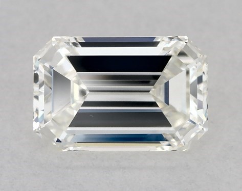 GIA 0.40 Carat H-VS2 Good Cut Emerald Diamond