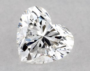 0.31 Carat E-SI1 Heart Shaped Diamond