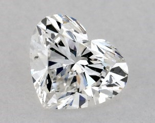 0.30 Carat G-SI1 Heart Shaped Diamond