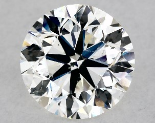 3.03 Carat I-SI1 Very Good Cut Round Diamond
