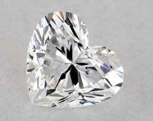 0.31 Carat E-SI1 Heart Shaped Diamond