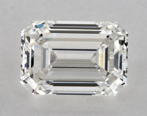 GIA 2.02 Carat G-VS1 Very Good Cut Emerald Lab-Grown Diamond