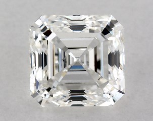 1.00 Carat G-SI1 Asscher Cut Diamond