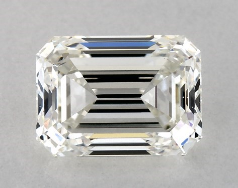 0.90 Carat I-VS2 Emerald Cut Diamond