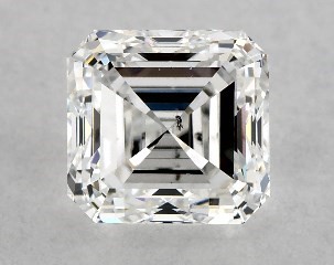 1.00 Carat E-SI1 Asscher Cut Diamond