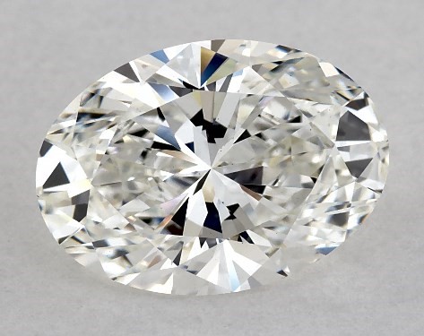 GIA 2.08 Carat G-VVS2 Ideal Cut Oval Lab-Grown Diamond