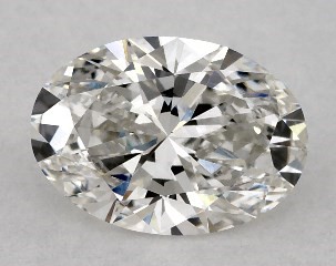 Lab-Created 1.06 Carat G-VS1 Oval Cut Diamond