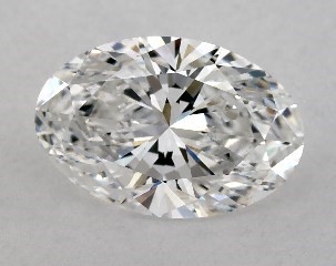 Lab-Created 1.50 Carat E-VS1 Oval Cut Diamond