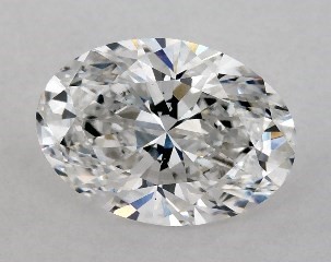 Lab-Created 1.52 Carat E-VS1 Oval Cut Diamond