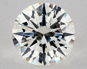 4.04 Carat I-SI1 Very Good Cut Round Diamond