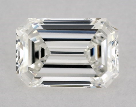 GIA 0.36 Carat H-VVS1 Good Cut Emerald Natural Diamond