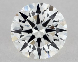 0.21 Carat I-VVS2 Very Good Cut Round Diamond