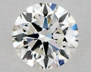 This 0.29 carat  round diamond J color if clarity has Excellent proportions and a diamond grading report from GIA