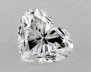 1.01 Carat G-VS2 Heart Shaped Diamond