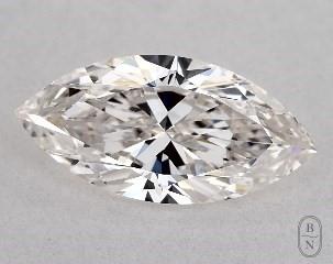 This marquise cut 1 carat I color vvs2 clarity has a diamond grading report from GIA