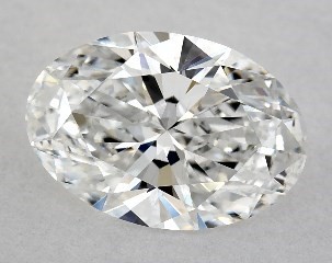 Lab-Created 1.08 Carat D-VS2 Oval Cut Diamond