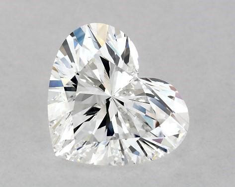 GIA 1.00 Carat E-VS1 Very Good Cut Heart Diamond