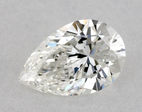 Diamant Naturel Certifié 0,44 Carat - Bleu Vif VVS2, Triangle Amélioré, Certificat IGL, 5,9x5,46mm